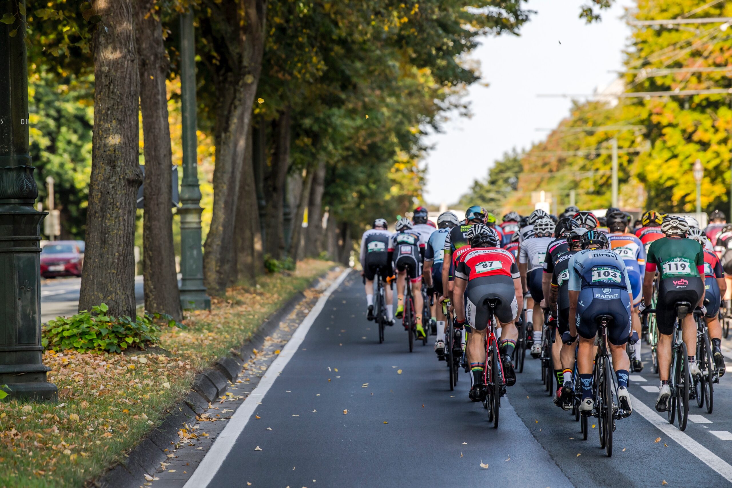 Course de vélo amateur Bruxelles tour