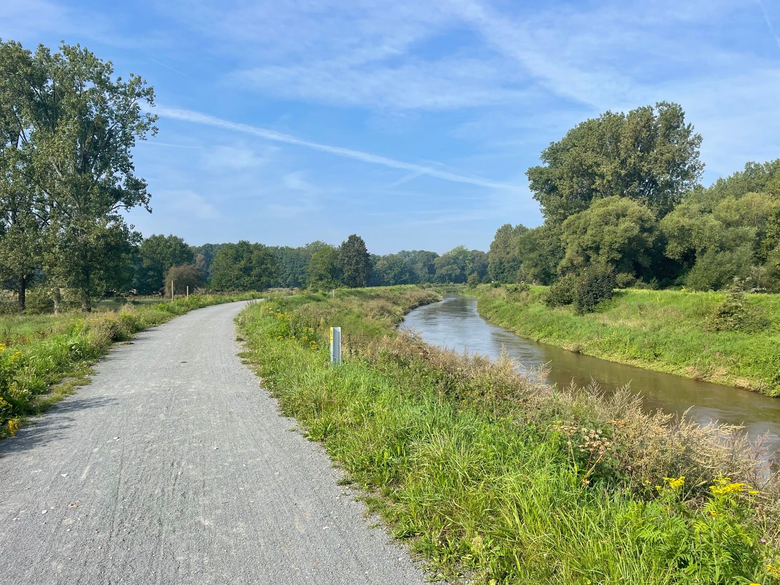 Itinéraire vélo pour route Gravel en Flandre dans le Hageland